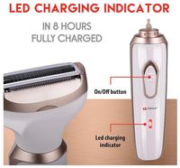 Alpina Damenrasierer Set, Weiß-Rose Gold