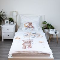 Teddy Bear Bettwäsche Set – Kinder Bettbezug & Kissen