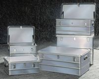 Leichtmetall-Universalkisten Innenmaße: 550x350x245 mm