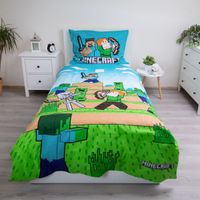 Minecraft Bettwäsche-Set „We got this“ – aus Baumwolle 140x200 + 70x90 cm