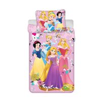 Disney Princess Bettwäsche-Set aus Baumwolle 140x200 + 70x50 cm