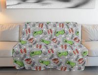 Minecraft Flanell Kuscheldecke – 180x200 cm Wohndecke