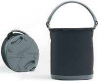 Camping Falteimer 9L Grau – Wasserträger, Faltbar & Tragbar