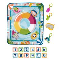 Baby Spieldecke Plitsch-Platsch – Mit Spielzeug für Neugeborene