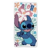 Lilo & Stitch Strandtuch 70x140 cm – Frottee-Badetuch Baumwolle