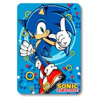 Sonic Kuscheldecke 140×100 cm – Weiche Decke für Kids