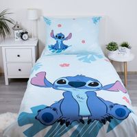 Disney Lilo & Stitch Baumwoll-Bettwäsche für Kinder inkl. Kissen