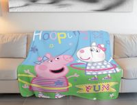 Peppa Pig Kuscheldecke – Fleece 100x150 cm, weich & warm