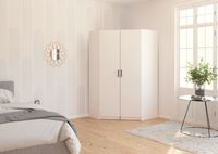 rauch Allrounder Eckschrank 2-türig, Farbe Weiß Breite 117 cm