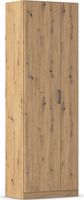 rauch Allrounder Garderobe, Mehrzweckschrank 2-türig, Farbe Weiß/Eiche Artisan Breite 69 cm