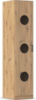 rauch Allrounder Wäscheschrank 1-türig, Farbe Eiche Artisan Breite 47 cm