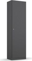 rauch Allrounder Garderobe, Mehrzweckschrank, abschließbar Farbe Grau metallic Breite 47 cm