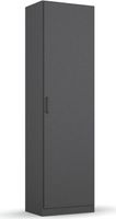 rauch Allrounder Garderobe, Schuhschrank, Mehrzweckschrank, Farbe Grau metallic Breite 47 cm