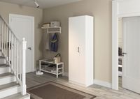 rauch Allrounder Garderobe, Mehrzweckschrank 2-türig, Farbe Weiß Breite 69 cm