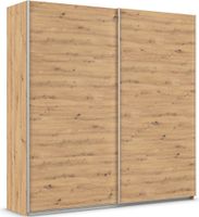 rauch Quadra Kleiderschrank 2-türig, Farbe Eiche Artisan Breite 226 cm