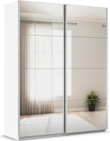 rauch Quadra Kleiderschrank 2-türig, Farbe Weiß Breite 181 cm