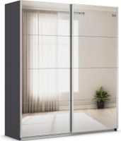 rauch Quadra Kleiderschrank 2-türig, Farbe Eiche Artisan Breite 181 cm
