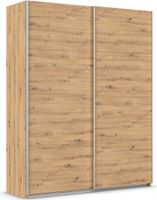 rauch Quadra Kleiderschrank 2-türig, Farbe Eiche Artisan Breite 181 cm
