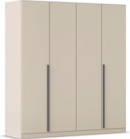 rauch Alba Kleiderschrank 4-türig, Farbe Beige Breite 181 cm