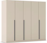 rauch Alba Kleiderschrank 5-türig, Farbe Beige Breite 226 cm