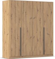 rauch Alba Kleiderschrank 4-türig, Farbe Eiche Artisan Breite 181 cm