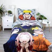 Kuschelige Baumwoll-Bettwäsche Naruto Design