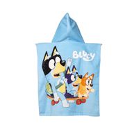 Bluey Badeponcho für Kinder - 100% Baumwolle