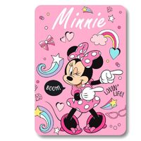 Disney Minnie Maus Kuscheldecke – Kinderdecke 140x100 cm