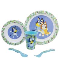 Bluey Kindergeschirr Set 5-teilig – Rutschfest & Robust