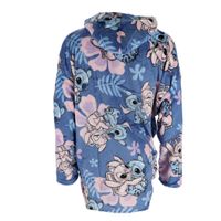 Lilo & Stitch Kapuzendecke für Erwachsene – Onesize Kuscheldecke/Blau