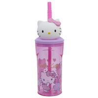 Hello Kitty Trinkbecher für Kinder – 3D Tumbler 360 ml