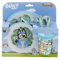 Bluey Kindergeschirr Set 5-teilig – Mikrowellengeeignet