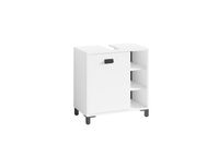 byLIVING Waschbeckenunterschrank WELLNESS, Breite 60 cm, schwarz