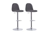 CASINO Barhocker, 2er Set, Metallgestell