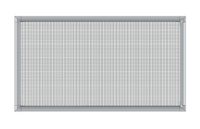 Lichtschachtabdeckung mit Edelstahlgewebe 80x150cm