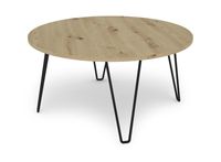 FLAIR Couchtisch, Breite 80 cm, Metall schwarz pulverbeschichtet