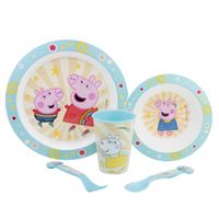 Peppa Pig Teller-Set – 5-teiliges Kindergeschirr