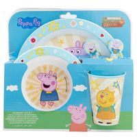 Peppa Pig Teller-Set – 5-teiliges Kindergeschirr