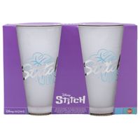 Disney Lilo & Stitch Gläser 2er Set – Trinkgläser je 490 ml