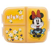 Disney Minnie Mouse Brotdose – Lunchbox für Kinder mit 3 Fächern