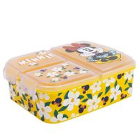 Disney Minnie Mouse Brotdose – Lunchbox für Kinder mit 3 Fächern