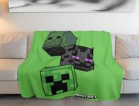 Minecraft Kuscheldecke – Flauschig 100x150 cm