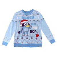 Bluey Kinder Weihnachtspullover – Strick Xmas Sweater / 5 Jahre