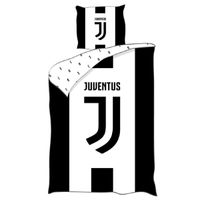 Juventus Turin Bettwäsche-Set –140x200 + 65x65 cm aus Baumwolle