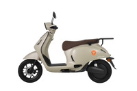 YADEA E-Roller OWIN 45km/h inkl. Li-Akku & Gepäckträger - Urban Beige