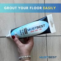 Fliesenmörtel Reparatur-Füllung 380 ml – Schnell trocknend, Anthrazit