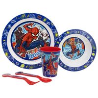 Spiderman Kindergeschirr-Set – 5-teiliges Ess-Set