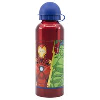 Marvel Avengers Trinkflasche 530 ml - Robuste Alu-Flasche