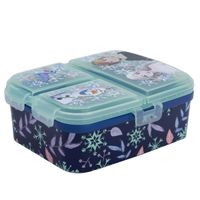 Disney Frozen Brotdose XL - Lunchbox mit 3 Fächern