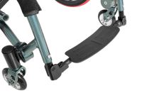 Aluminium Rollstuhl AT52330 40 mit 24" Rädern, faltbar